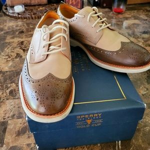 Men Sperry Gold Cup Oxford Sz 8.5